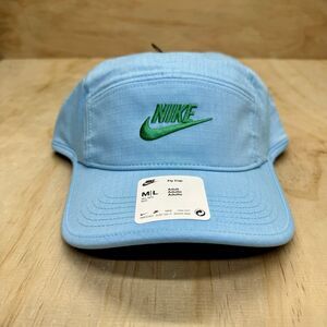NEW Nike Fly Unstructured Cap Hat Futura Blue Green Adjustable M/L